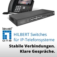 LevelOne HILBERT Switches: Die ideale Lösung für IP-Telefonsysteme
