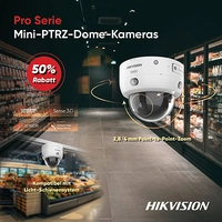 HIKVISION - MINI PTRZ DOME KAMERAS AKTION