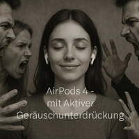 Apple AirPods 4 - mit Aktiver Geräuschunterdrückung